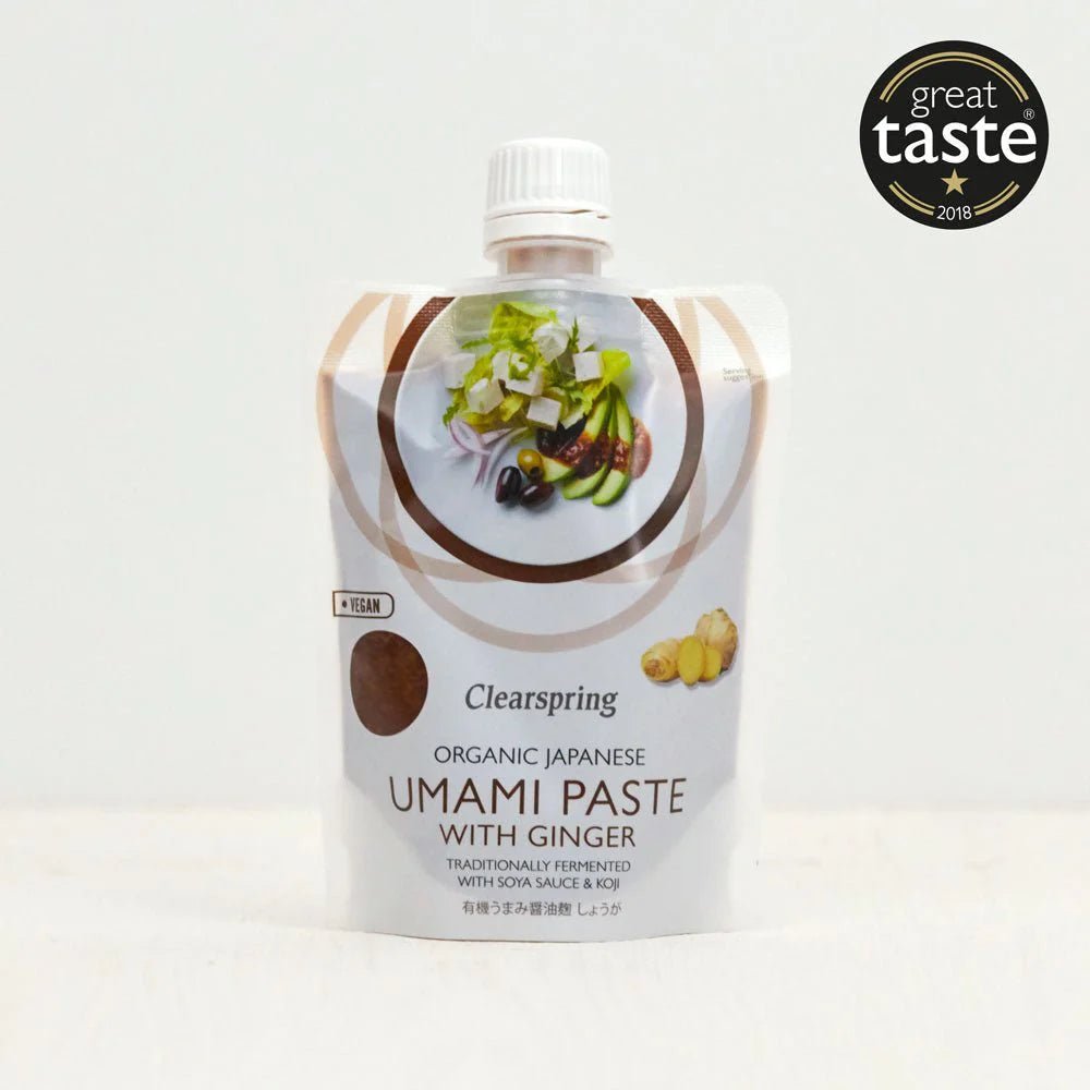 Organic Japanese Umami Paste with Ginger 150g - Clearspring - Umami Paste - Eco Natural Products