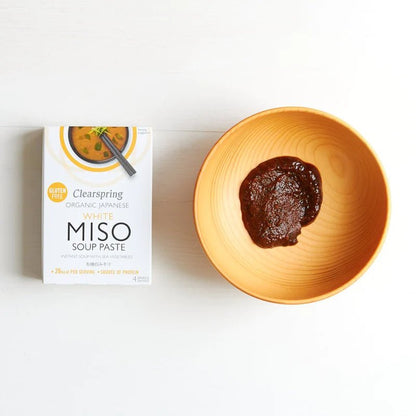 Organic Japanese White Miso Soup Paste 60g - Clearspring - Instant Miso Soup - Eco Natural Products