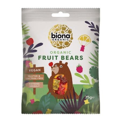 Organic Jelly Bears Tutti Fruitti 75g BBE 30.04.2025 - Biona - Biona