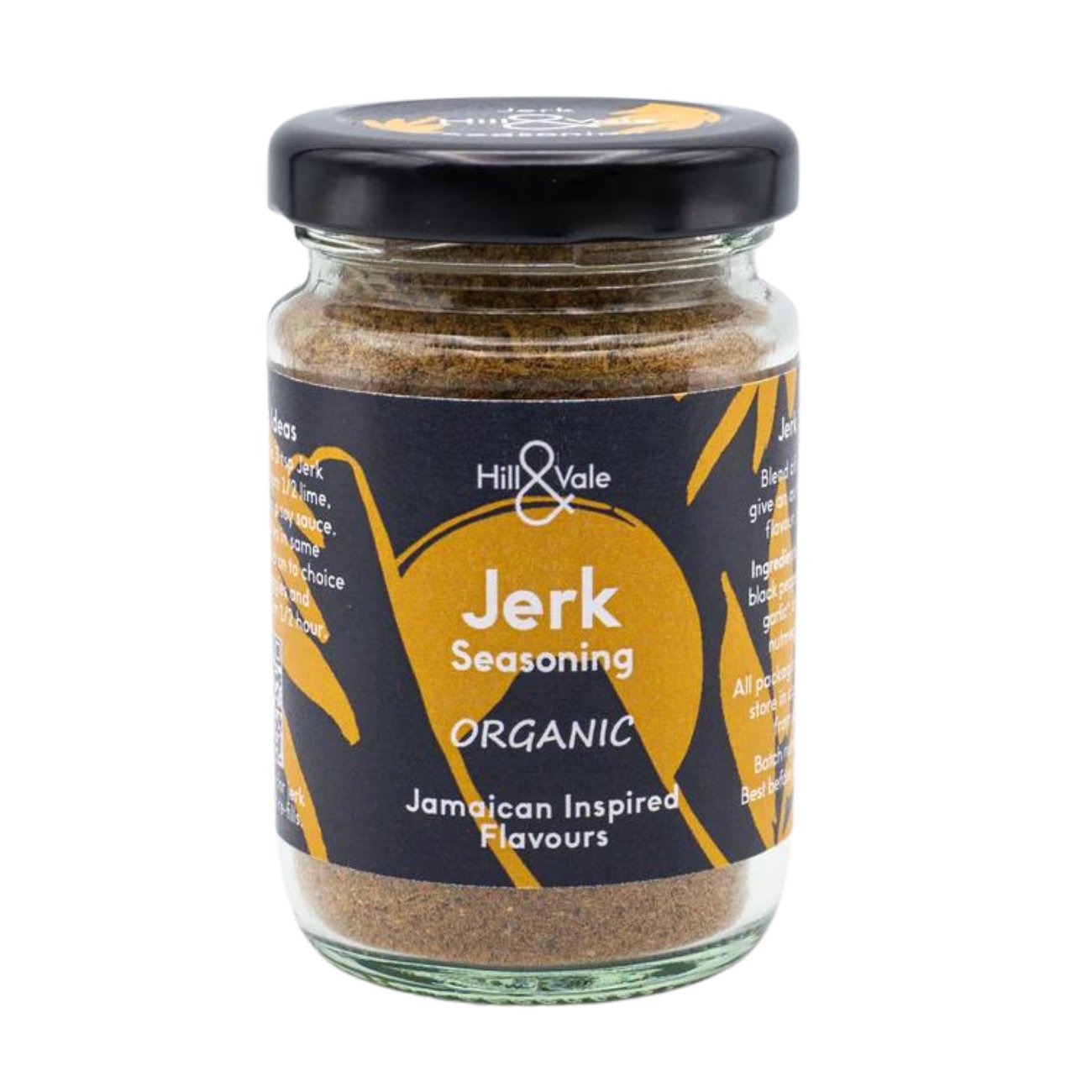 Organic Jerk Seasoning 40g - Hill & Vale - Seasoning - Eco Natural Products