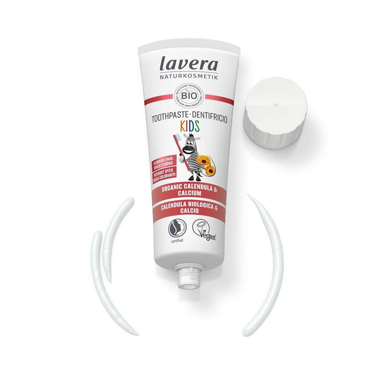 Organic Kids Toothpaste Fluoride Free New 75ml - Lavera - Toothpaste - Eco Natural Products