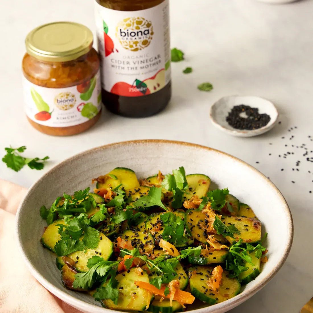 Organic Kimchi 350g - Biona - Pickled Fruits & Vegetables - Biona