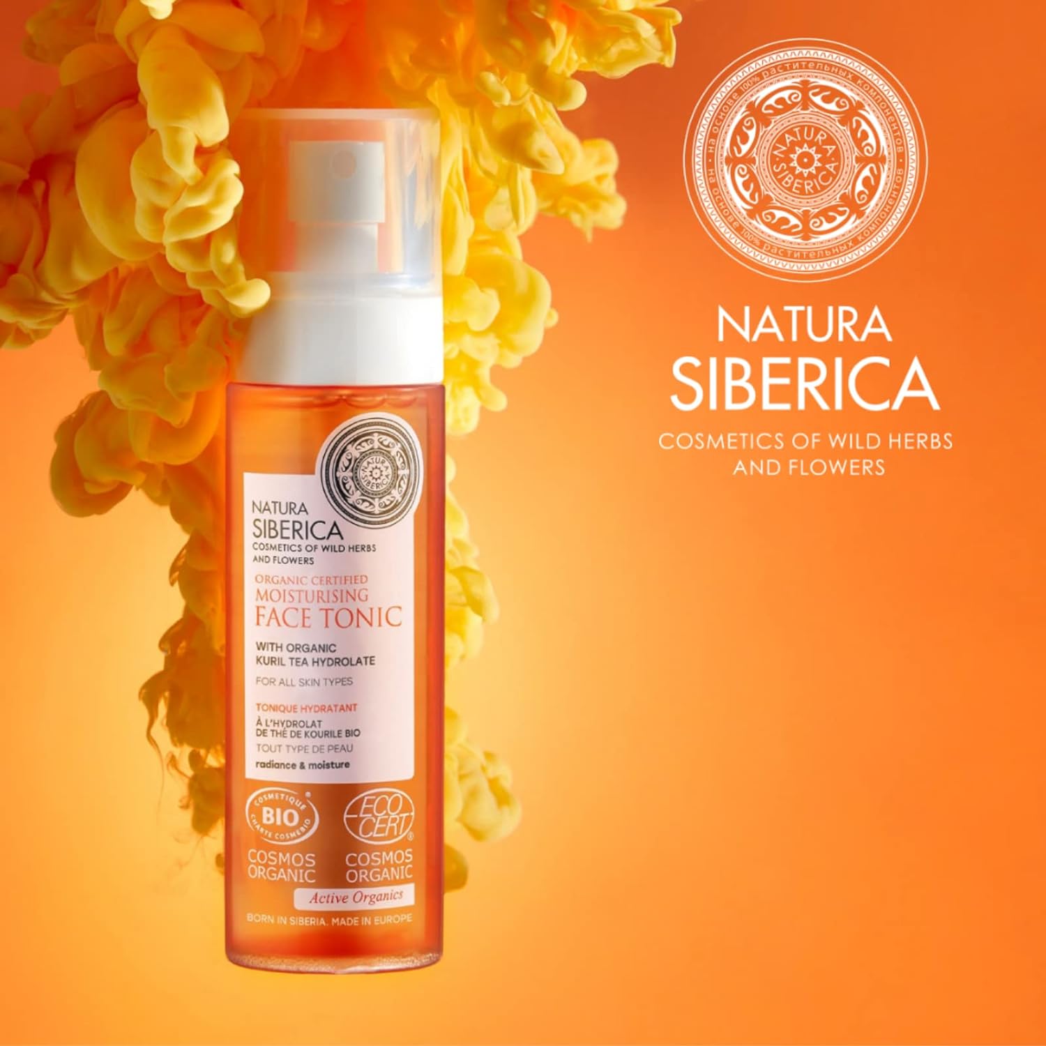 Organic Kuril Tea Moisturising Face Tonic 100ml - Natura Siberica - Face tonic - Eco Natural Products