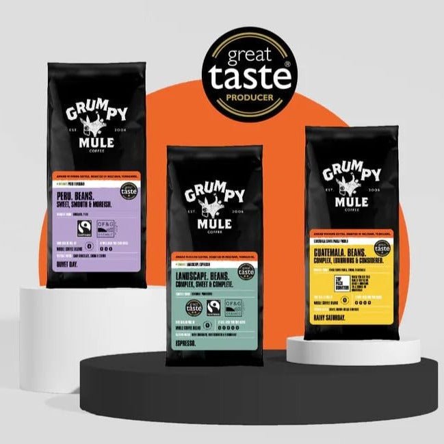 Organic Landscape Espresso Whole Beans Coffee 227g - Grumpy Mule Coffee - Coffee - Eco Natural Products