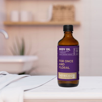 Organic Lavender Body Oil 100ml - Benecos - Body Oil - Eco Natural Products