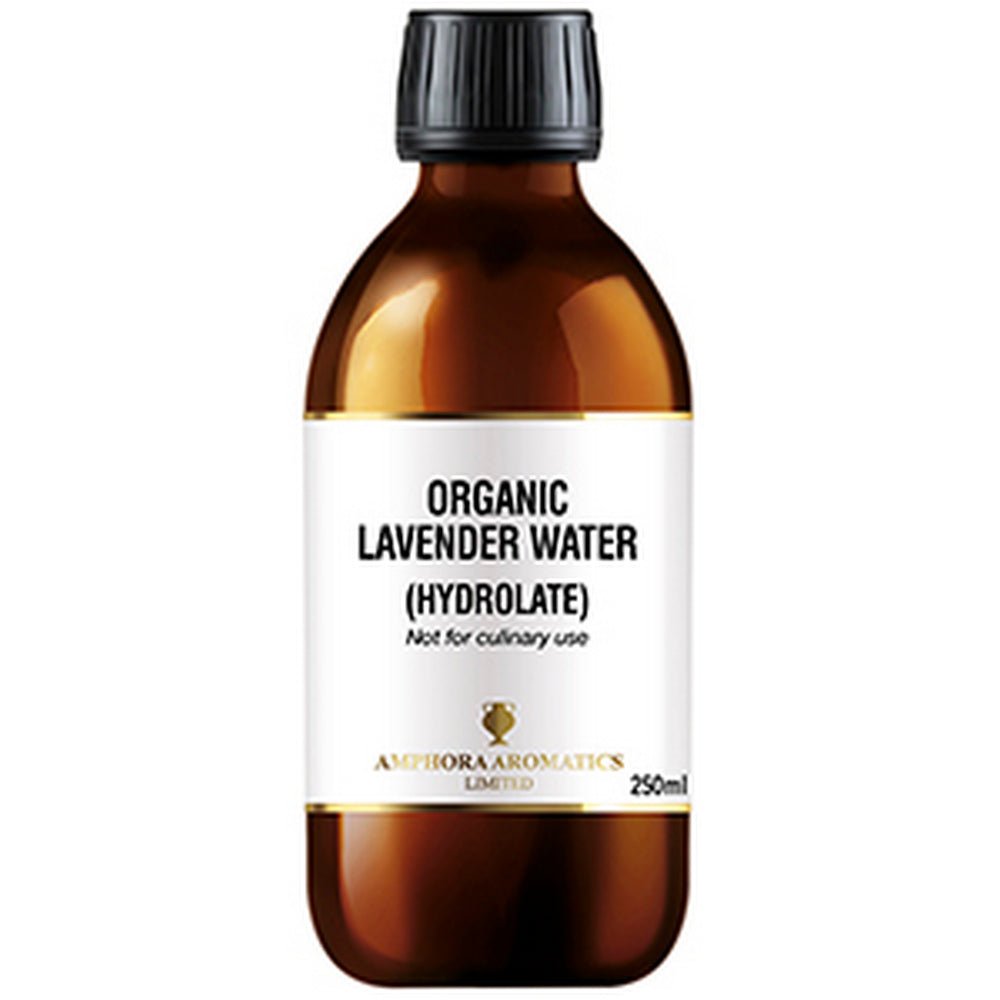 Organic Lavender Water (Hydrolate) 250ml - Amphora Aromatics - Facial Toner - Eco Natural Products
