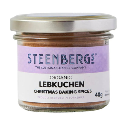 Organic Lebkuchen Spice Mix Christmas 40g - Steenbergs - Herbs & Spices - Steenbergs