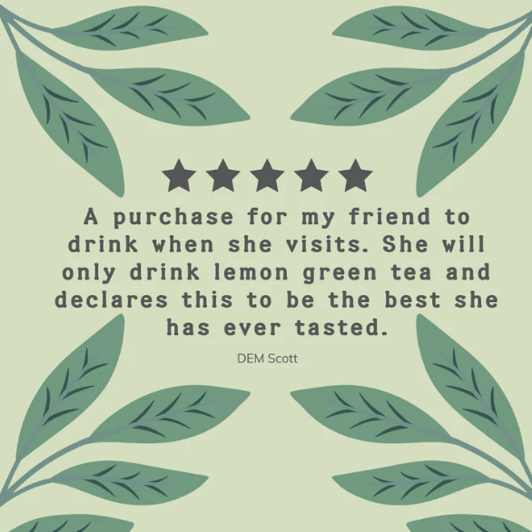 Organic Lemon & Green Tea 20 Bags - Hampstead Tea - Green Tea - Hampstead Tea