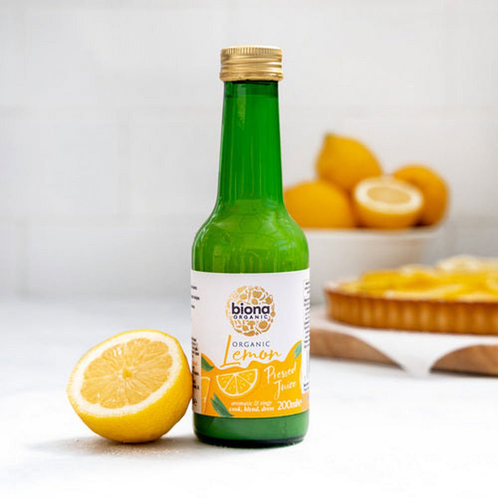 Organic Lemon Juice 200ml - Biona - Juice - Eco Natural Products