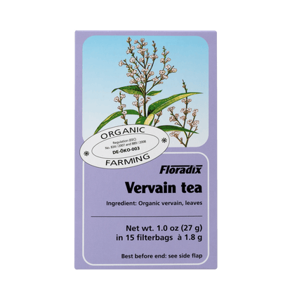 Organic Lemon Verbena Tea Herbal 15 Bags - Floradix - Herbal tea - Eco Natural Products
