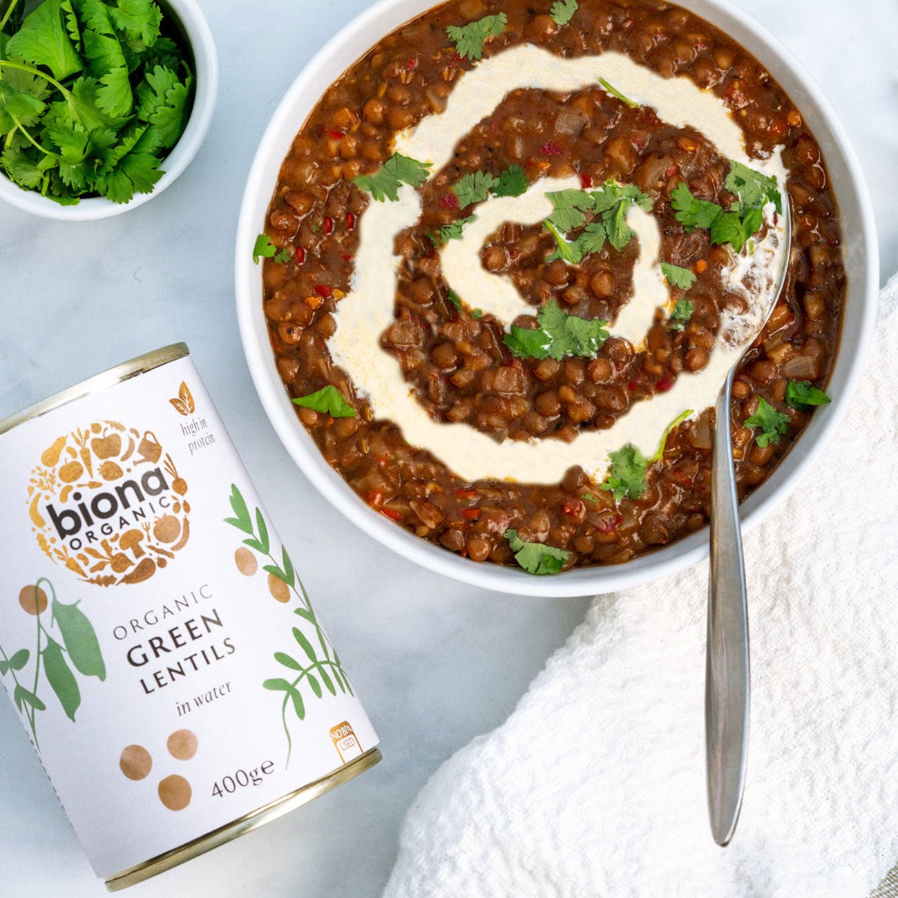 Organic Lentils 400g - Biona - Preserved Vegetables - Eco Natural Products