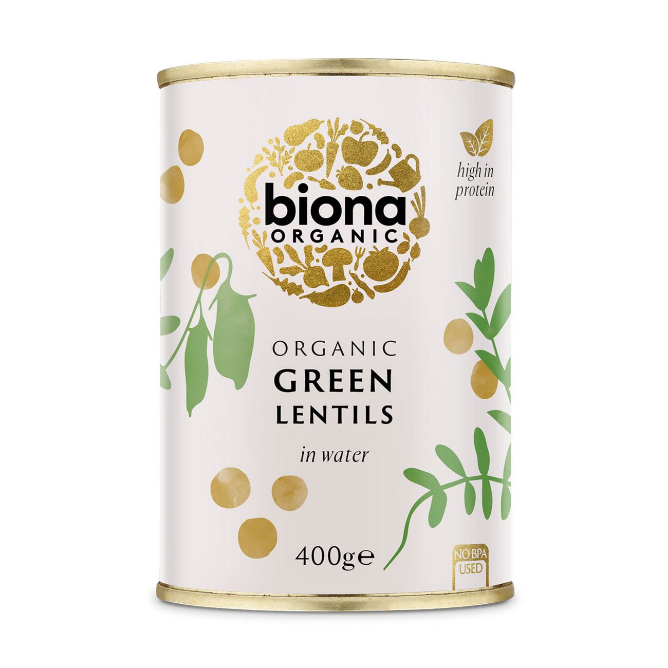 Organic Lentils 400g - Biona - Preserved Vegetables - Eco Natural Products