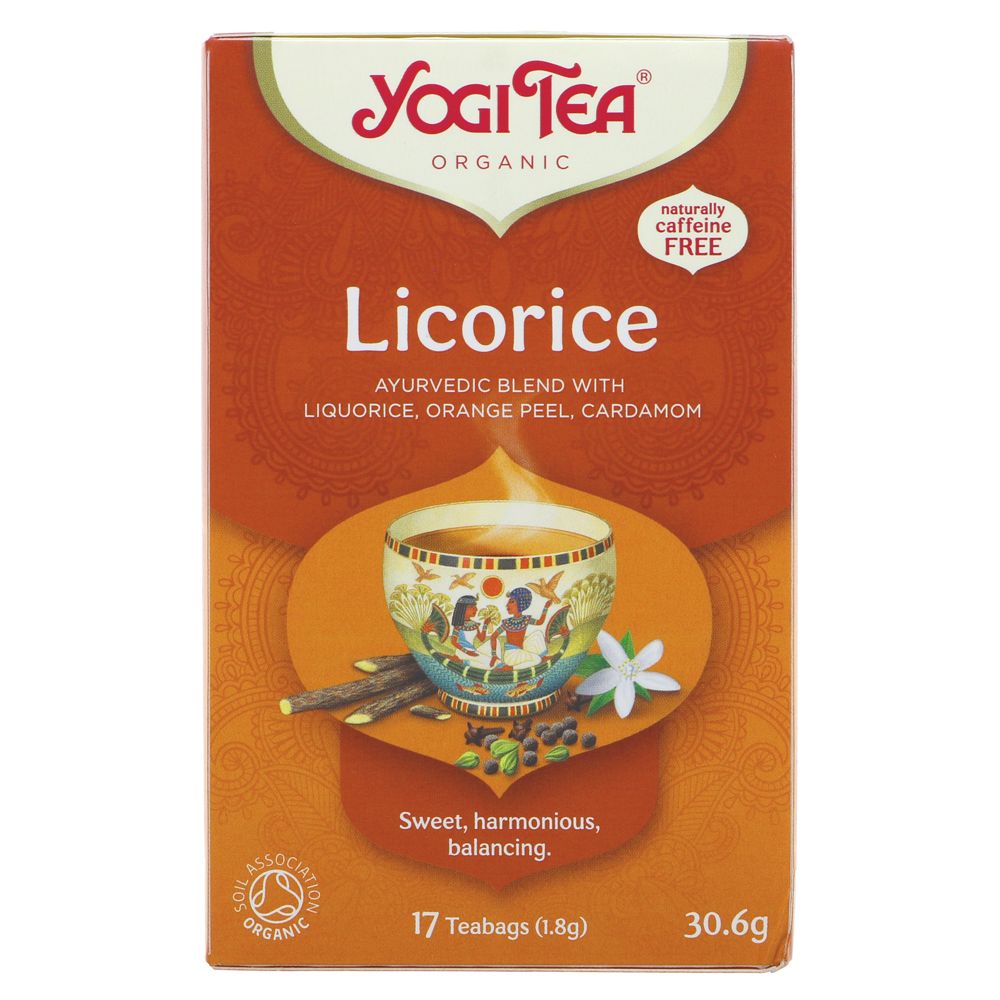 Organic Licorice Spice Tea 17 Bags - Yogi Tea - Tea - Eco Natural Products