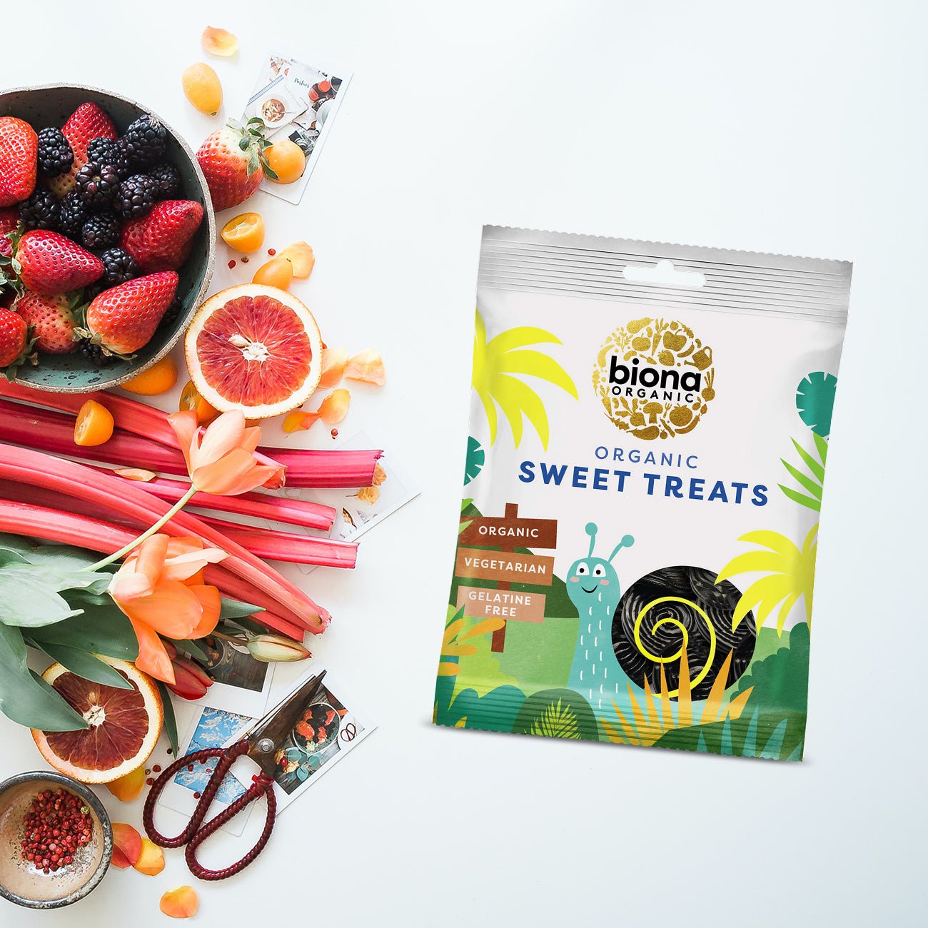 Organic Licorice Spirals 75g - Biona - Liquorice - Eco Natural Products