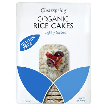 Organic Lightly Salted Rice Cakes 130g - Clearspring - Cake - Eco Natural Products