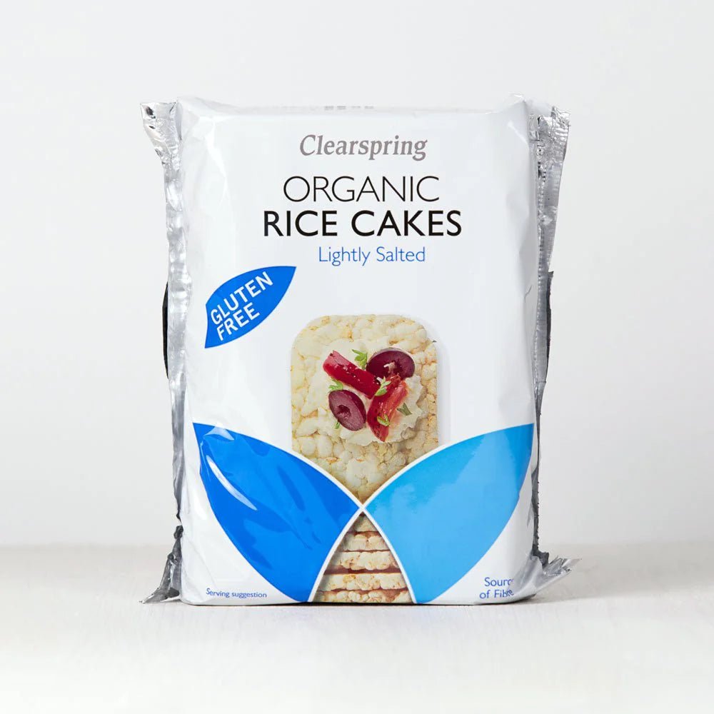 Organic Lightly Salted Rice Cakes 130g [BLACK FRIDAY] - Eco Natural Products - Clearspring - Cake