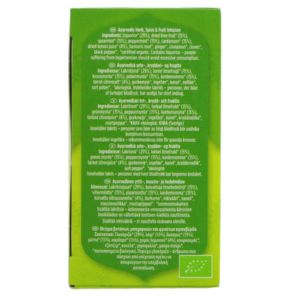 Organic Lime Mint Herbal Tea 17 Bags - Yogi Tea - Tea - Eco Natural Products