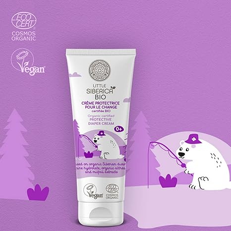 Organic Little Siberica Protective Diaper Cream 75ml Exp.1.03.2024 - Natura Siberica - Diaper Cream - Eco Natural Products