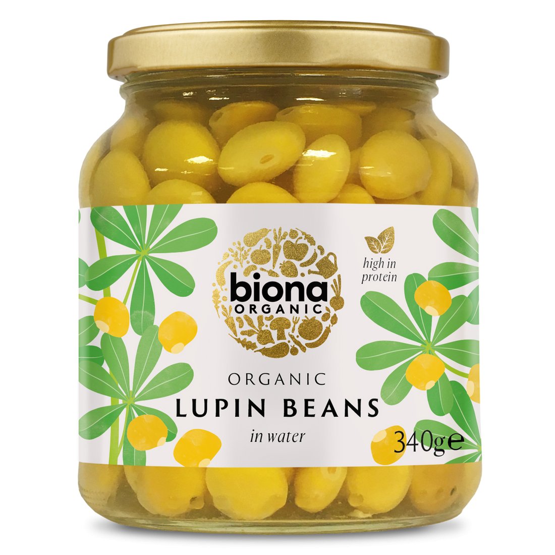 Organic Lupin Beans 340g [BLACK FRIDAY] - Eco Natural Products - Biona - Preserved Vegetables