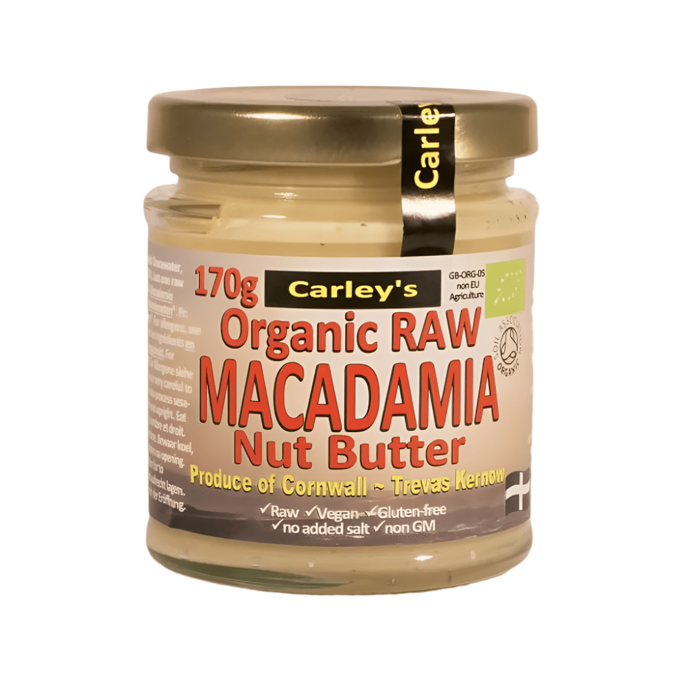 Organic Macadamia Butter 170g - Carley´s - Nut Butters - Eco Natural Products