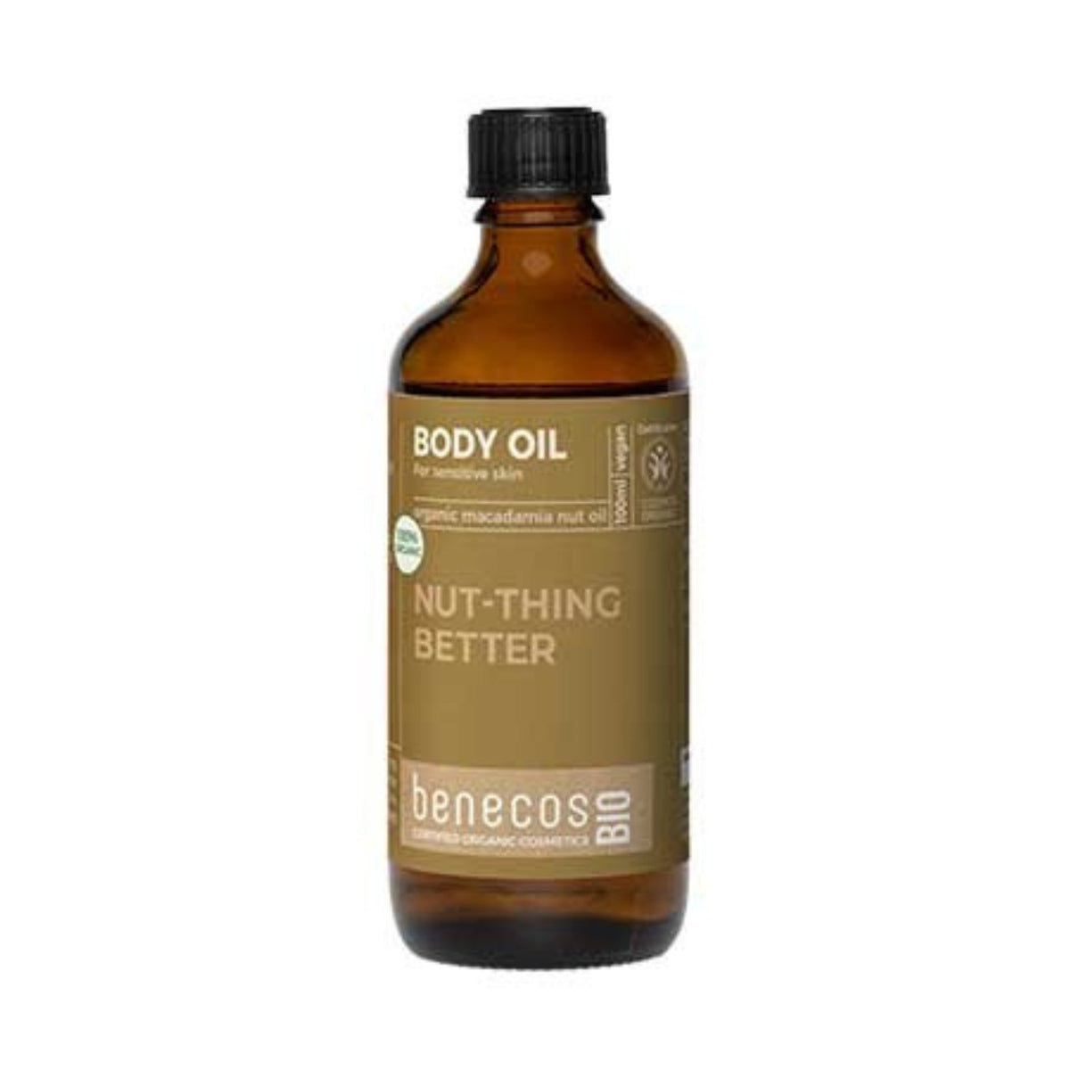 Organic Macadamia Nut Body Oil 100ml - Benecos - Body Oil - Eco Natural Products