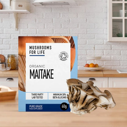 Organic Maitake Powder 60g - Mushrooms 4 Life - Mushroom powder - Eco Natural Products