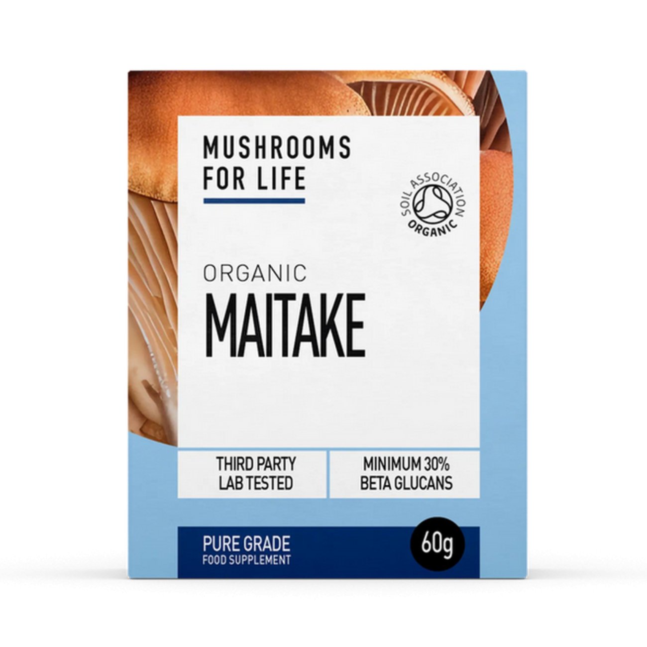 Organic Maitake Powder 60g [BLACK FRIDAY] - Eco Natural Products - Mushrooms 4 Life - Mushroom powder