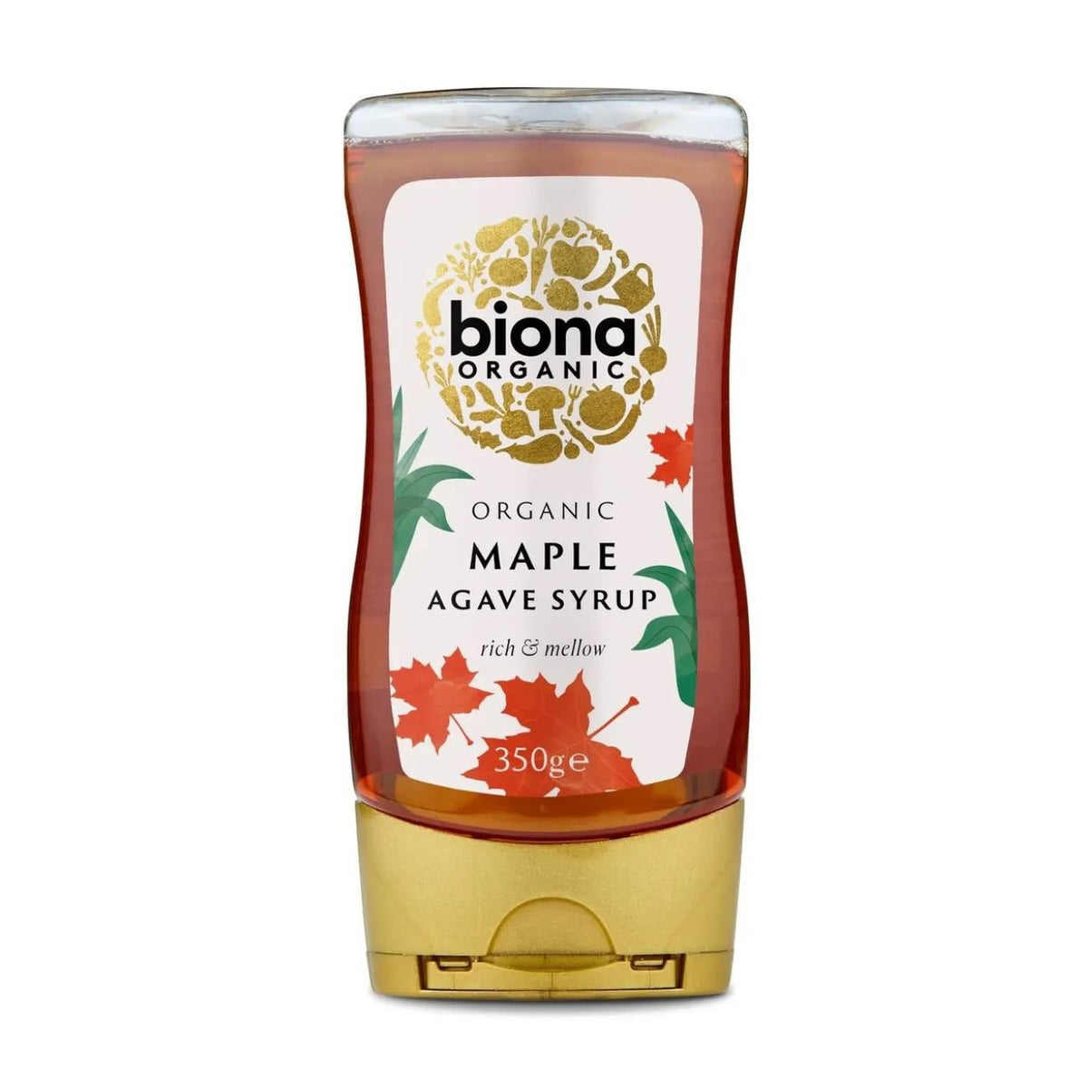 Organic Maple Agave Syrup Squeezy 350g - Biona - Syrup - Biona