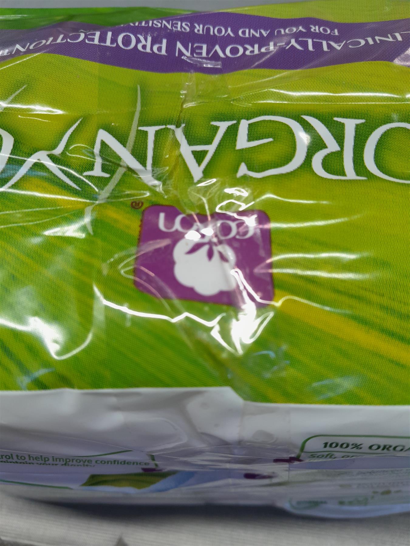 Organic Maximum Pads 10 Pack Damaged Packaging - Organyc - Organyc