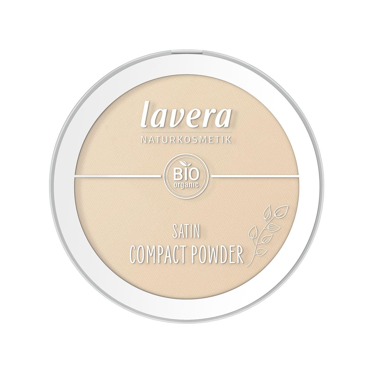 Organic Medium 02 Satin Compact Powder 9.5g - Lavera - Compact power - Eco Natural Products