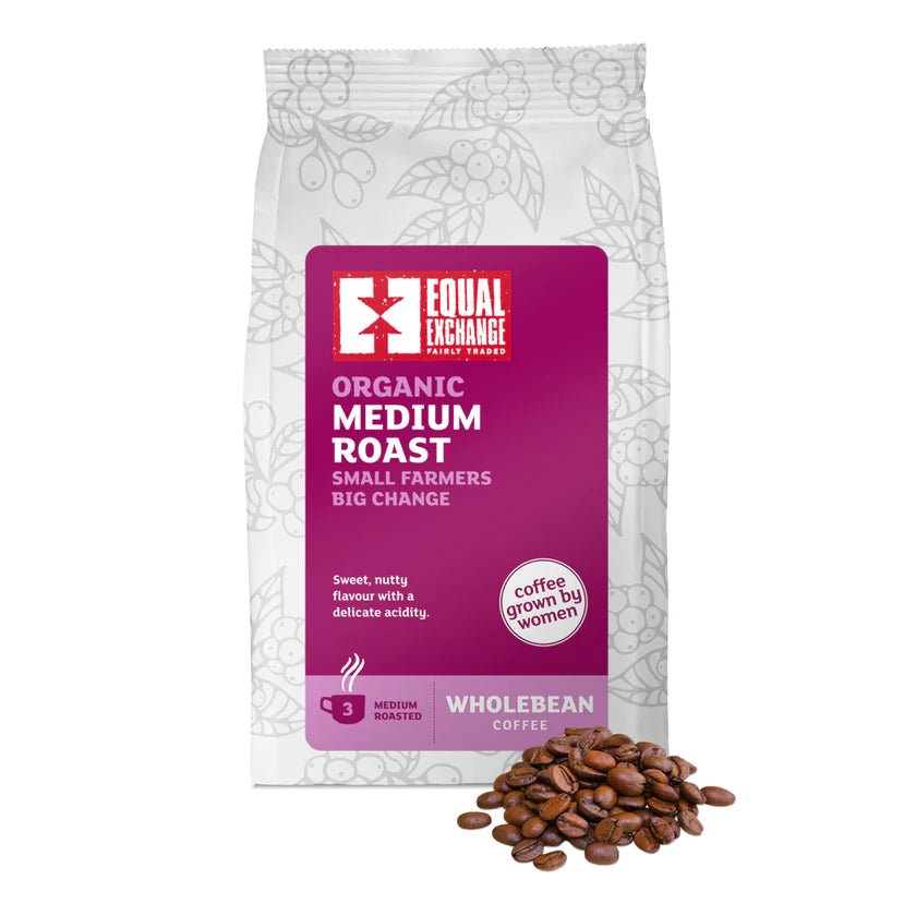 Organic Medium Roast Coffee Beans 200g - Equal Exchange - Coffee Beans & Ground Coffee - Equal Exchange