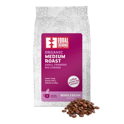 Organic Medium Roast Coffee Beans 200g - Equal Exchange - Coffee Beans & Ground Coffee - Equal Exchange