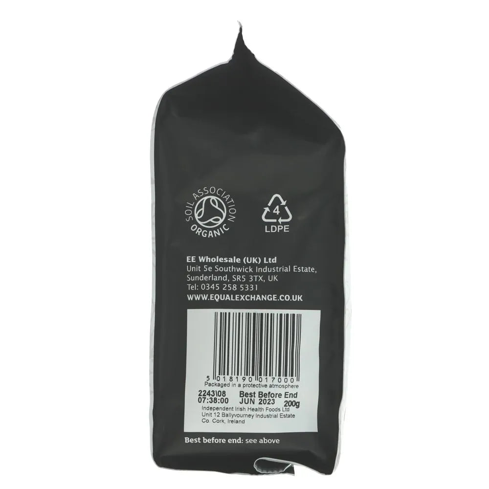 Organic Medium Roast Ground Coffee 200g - Equal Exchange - Coffee Beans & Ground Coffee - Equal Exchange