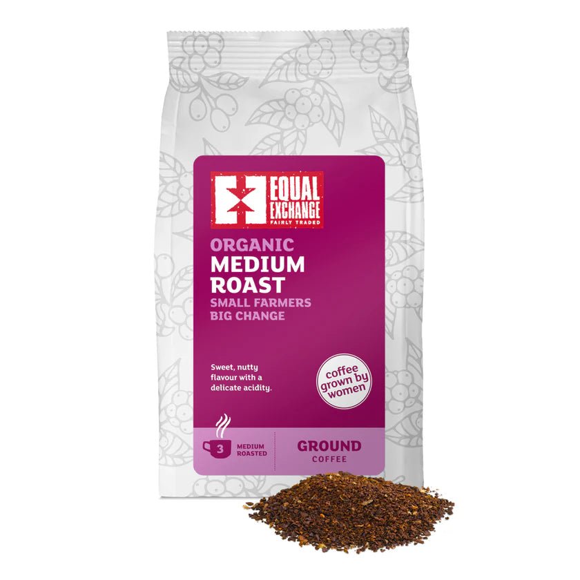 Organic Medium Roast Ground Coffee 200g - Equal Exchange - Coffee Beans & Ground Coffee - Equal Exchange