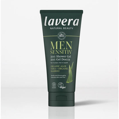 Organic Men Sensitiv 3 In 1 Shower Gel New 200ml - Lavera - Lavera