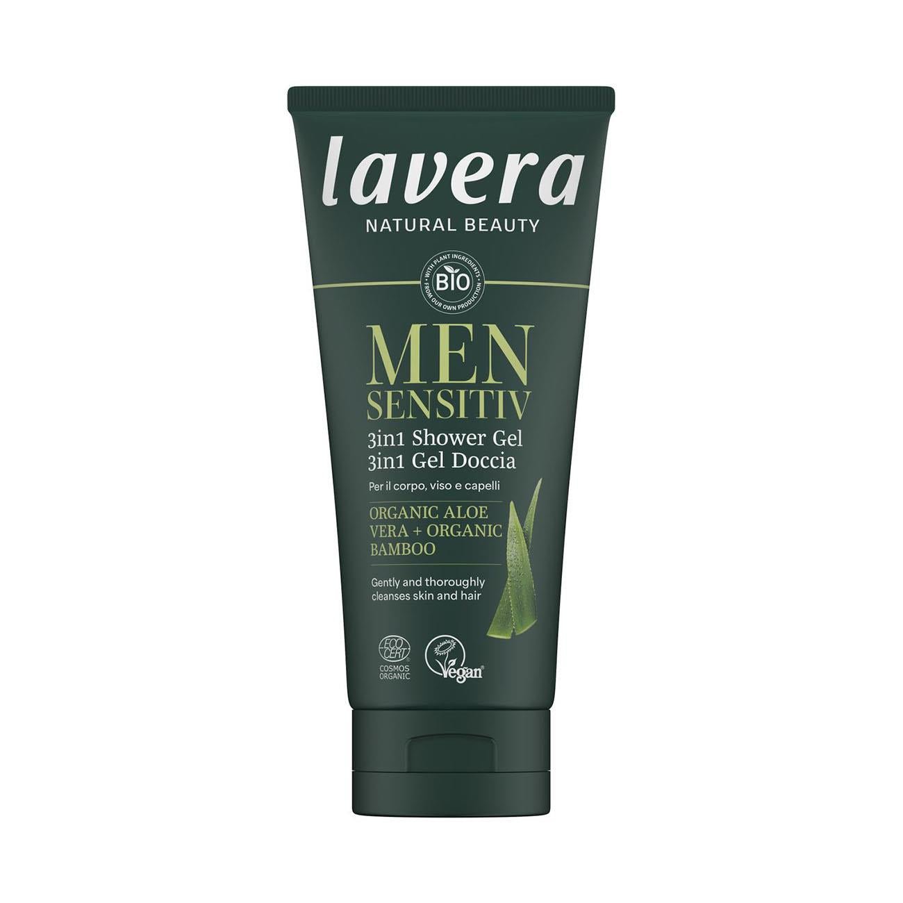 Organic Men Sensitiv 3 In 1 Shower Gel New 200ml - Lavera - Lavera