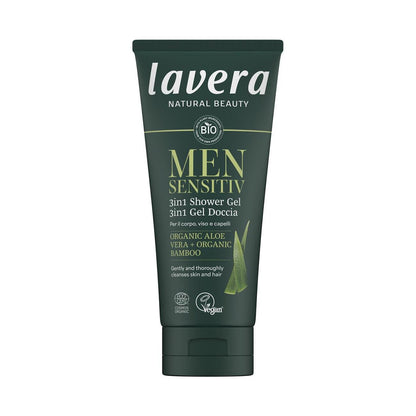 Organic Men Sensitiv 3 In 1 Shower Gel New 200ml - Lavera - Lavera