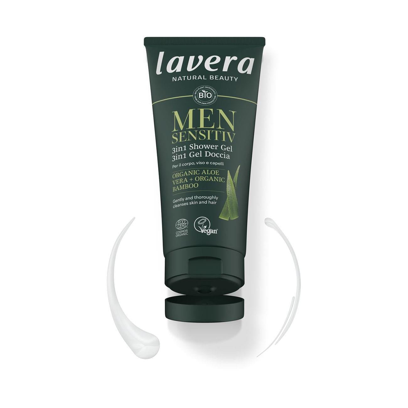 Organic Men Sensitiv 3 In 1 Shower Gel New 200ml - Lavera - Lavera