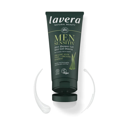 Organic Men Sensitiv 3 In 1 Shower Gel New 200ml - Lavera - Lavera
