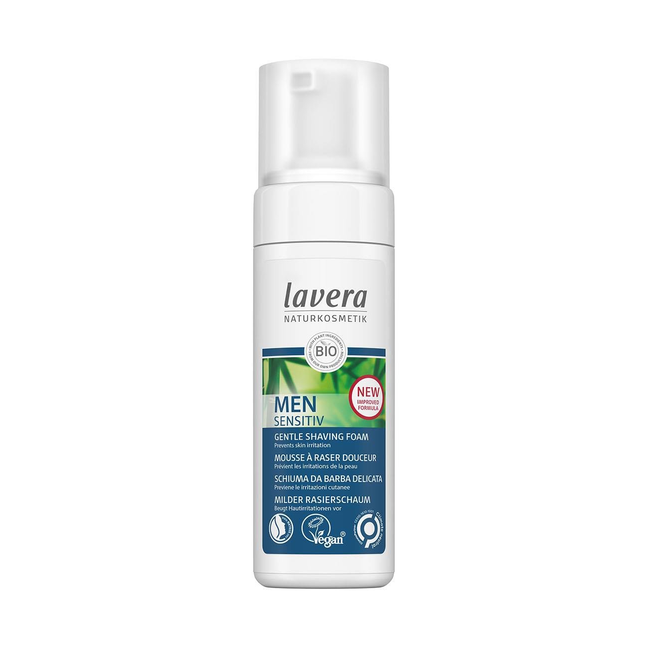 Organic Men Sensitiv Gentle Shaving Foam 150ml - Lavera - Shaving Foam - Eco Natural Products