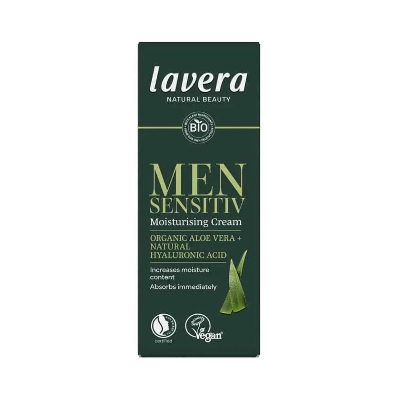 Organic Men Sensitiv Moisturising Cream 50ml - Lavera - Lotions & Moisturizers - Lavera