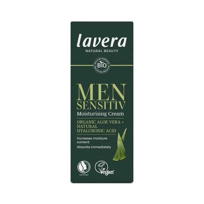Organic Men Sensitiv Moisturising Cream 50ml - Lavera - Lotions & Moisturizers - Lavera