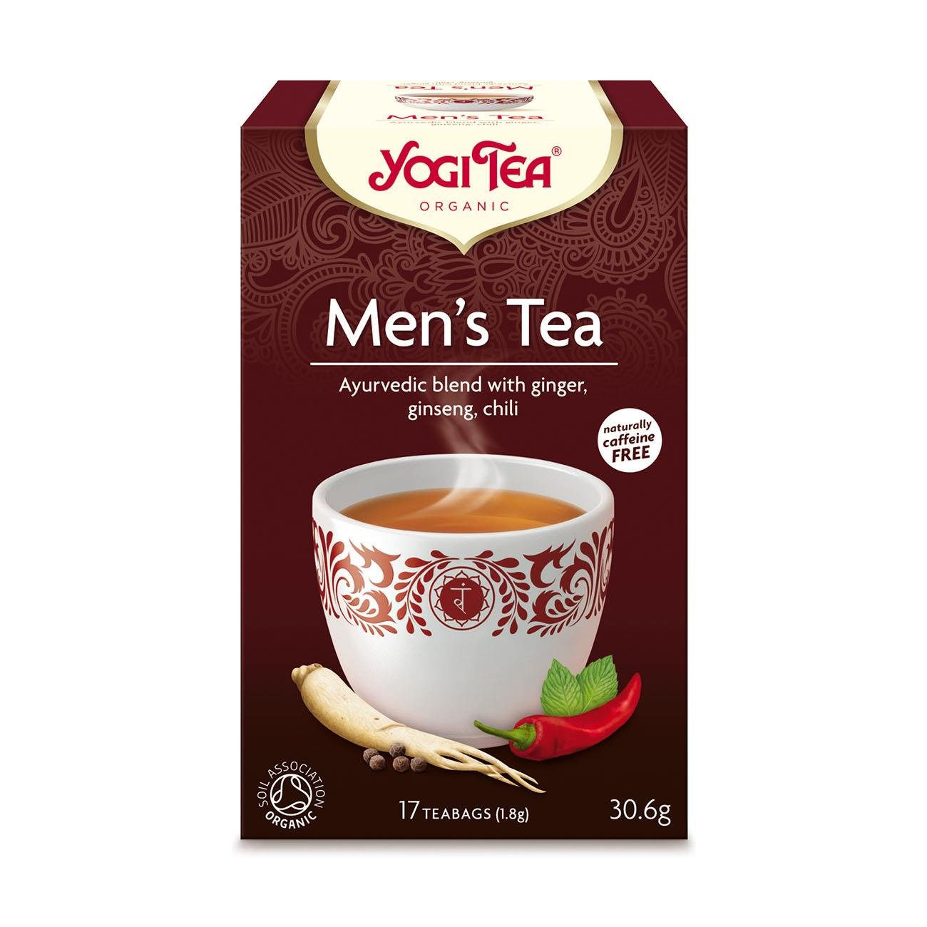 Organic Men's Tea 17 Bags - Yogi Tea - Tea - Eco Natural Products