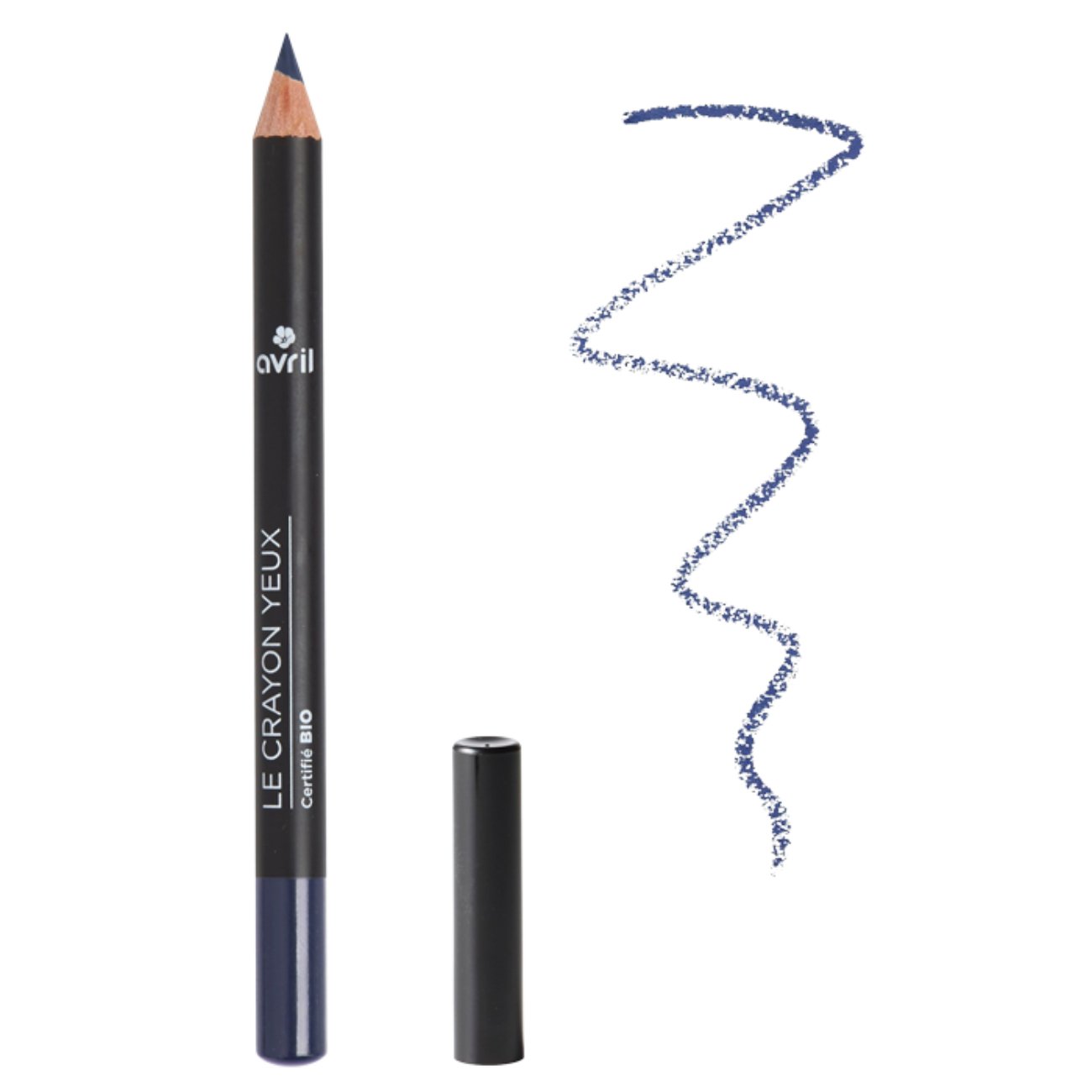 Organic Midnight Blue (Nuit) Eye Pencil 1g [BLACK FRIDAY] - Eco Natural Products - Avril - Eye Liner Pencil