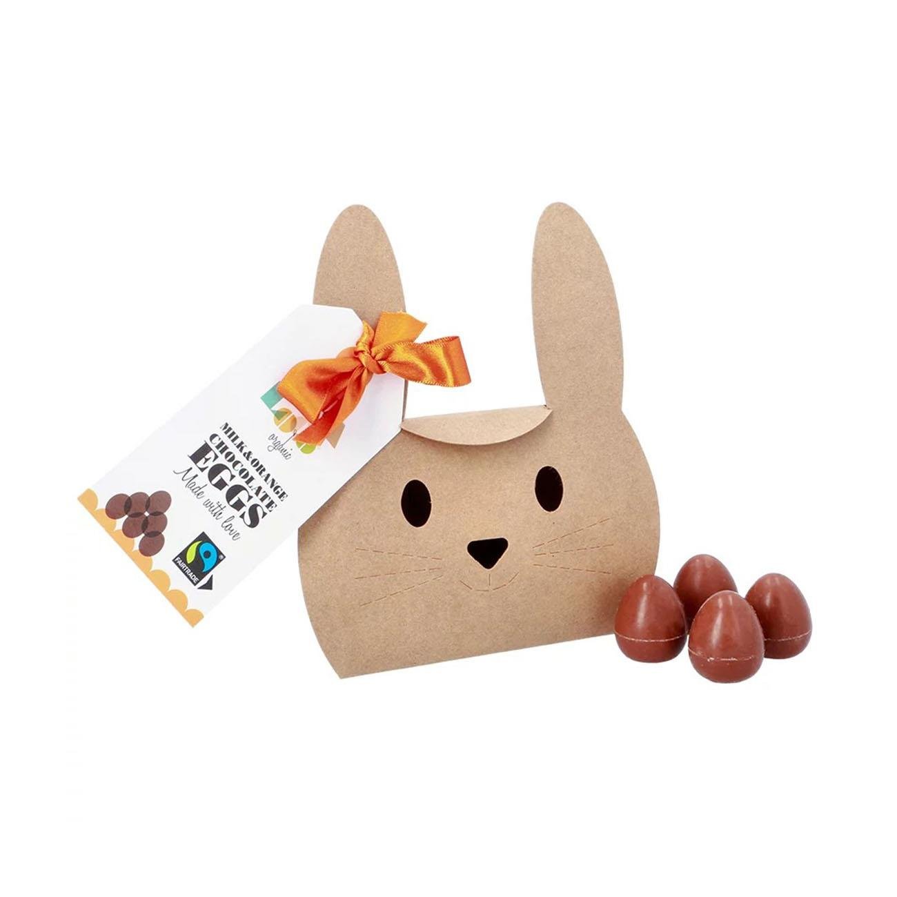 Organic Milk Chocolate & Orange Mini Easter Eggs 140g - Cocoa Loco - Cocoa Loco