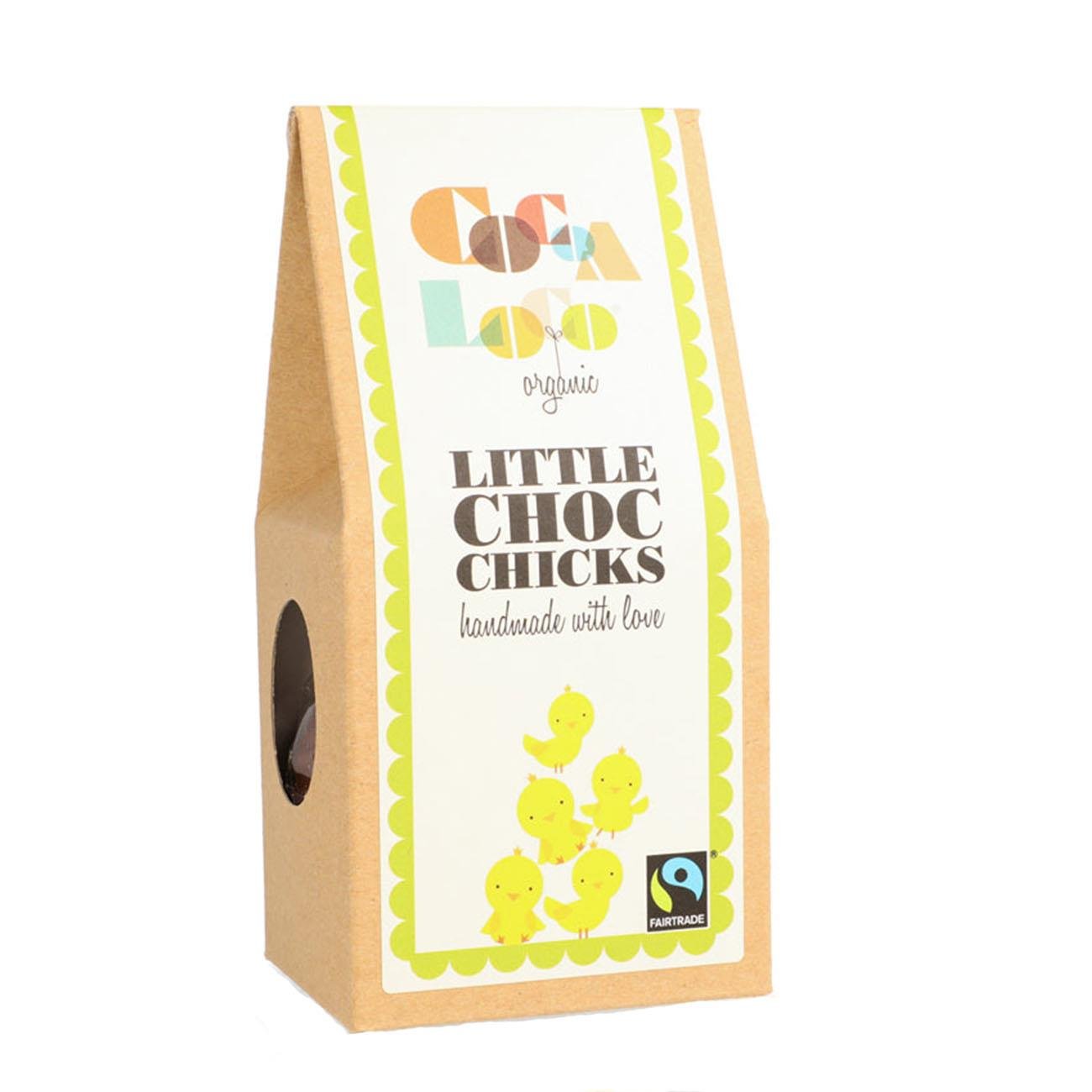 Organic Milk & White Chocolate Chicks Easter 100g - Cocoa Loco - Cocoa Loco