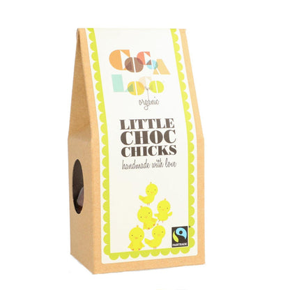 Organic Milk & White Chocolate Chicks Easter 100g - Cocoa Loco - Cocoa Loco