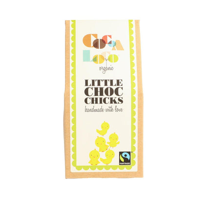 Organic Milk & White Chocolate Chicks Easter 100g - Cocoa Loco - Cocoa Loco