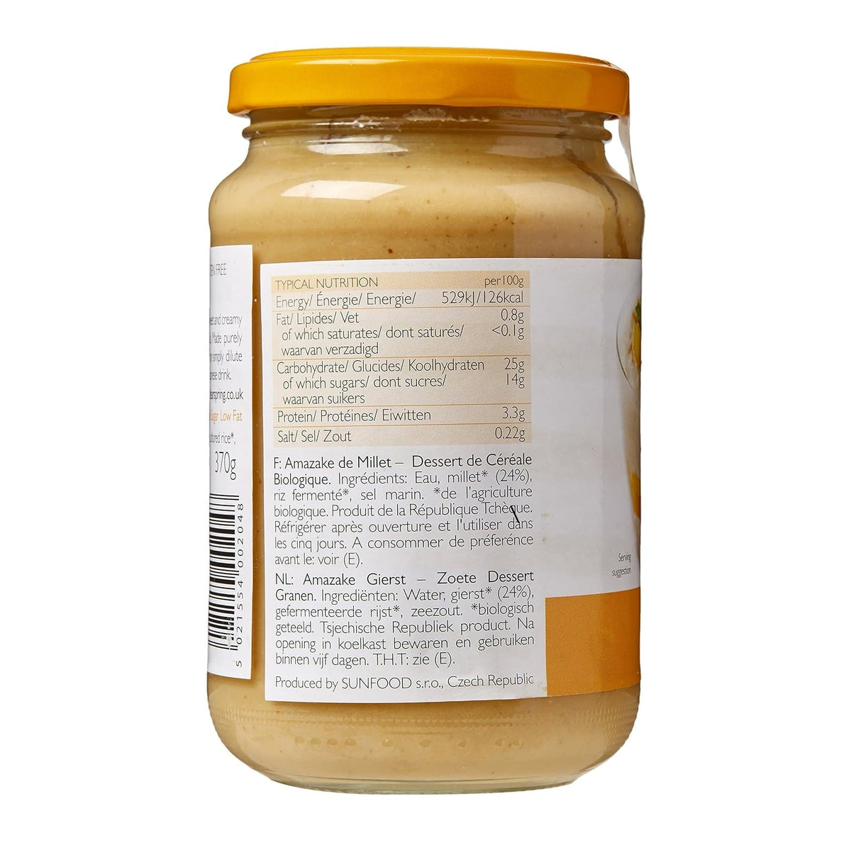 Organic Millet Amazake Sweet Grains Dessert 370g - Clearspring - Amazake - Eco Natural Products