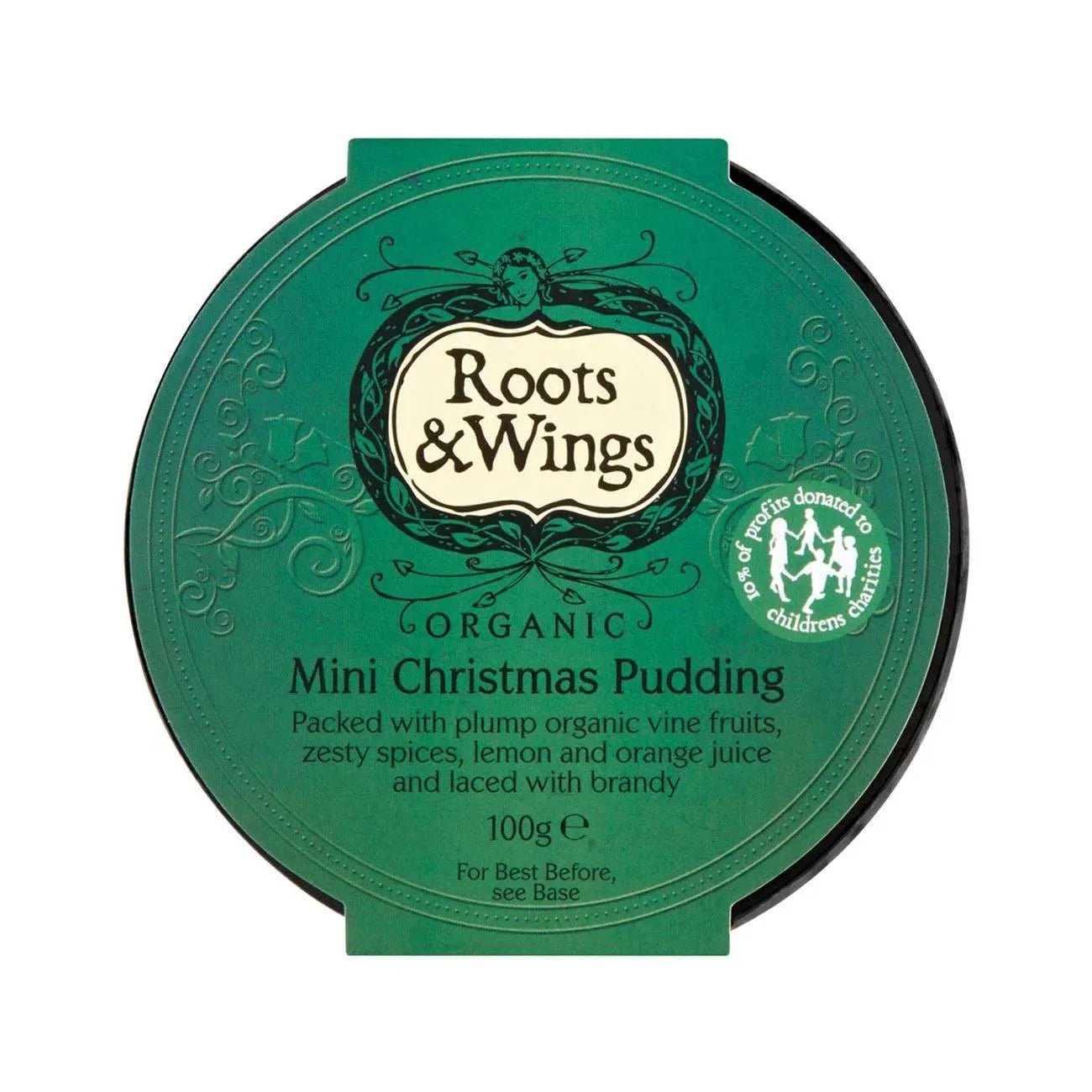 Organic Mini Christmas Pudding 100g - Roots And Wings - Pudding & Gelatin Snacks - Roots And Wings